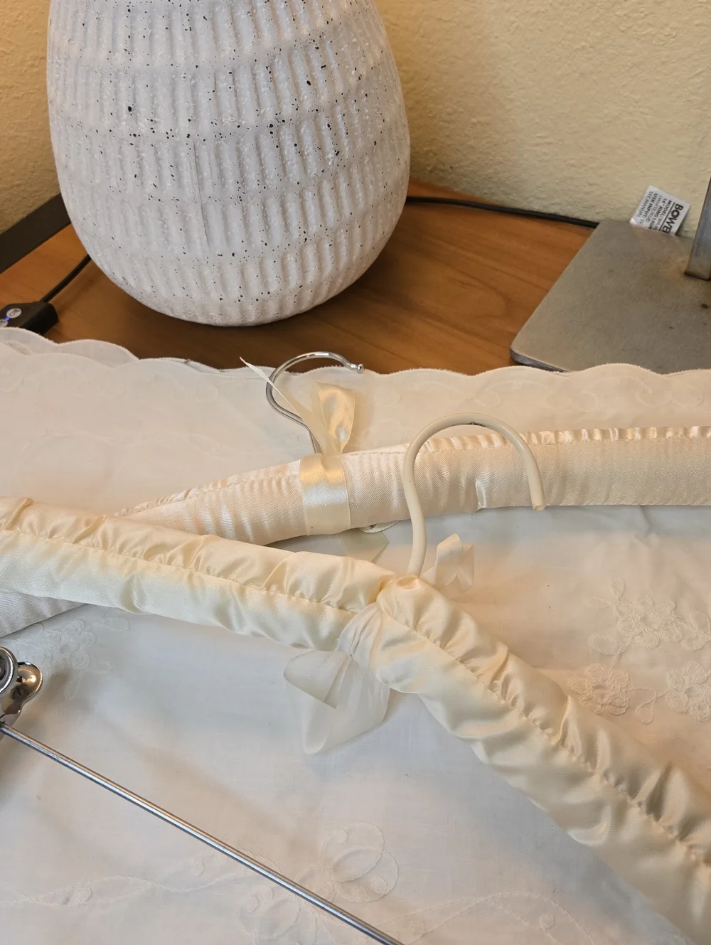 Vintage padded satin